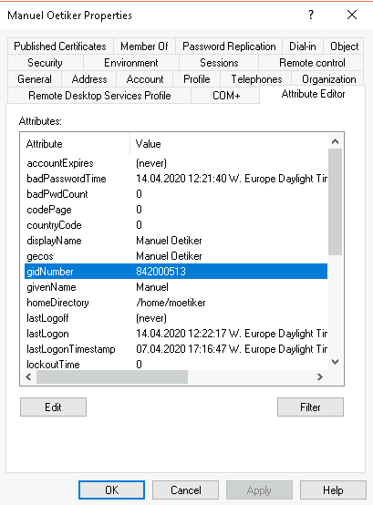 Active Directory Configuration